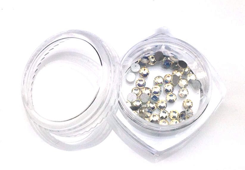 Strasszkő SS10-50db-050 White Opal