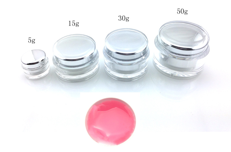 Építő zselé -015# clearPink