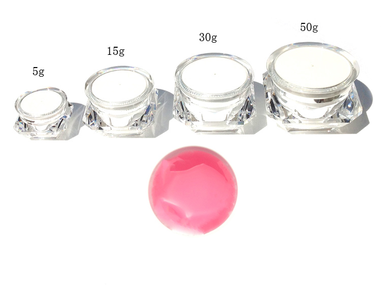 Építő zselé-015# clearPink