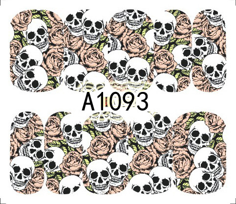 Halloween Akril Hatású Matrica,vizes A1093