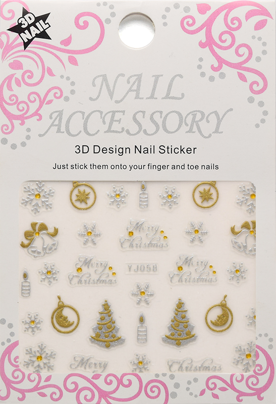 Christmas Nail sticker ,self-adhesive