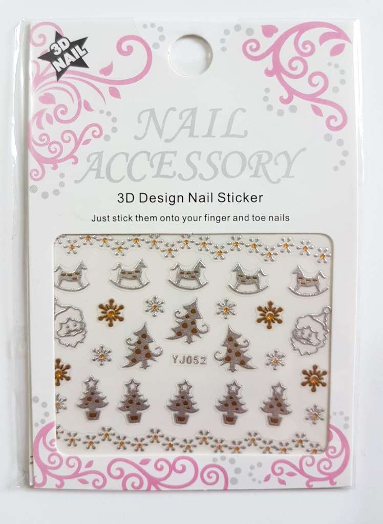 Christmas Nail sticker ,self-adhesive