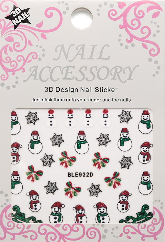 Christmas Nail sticker ,self-adhesive
