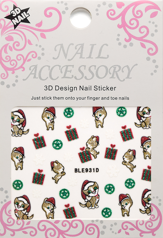 Christmas Nail sticker ,self-adhesive