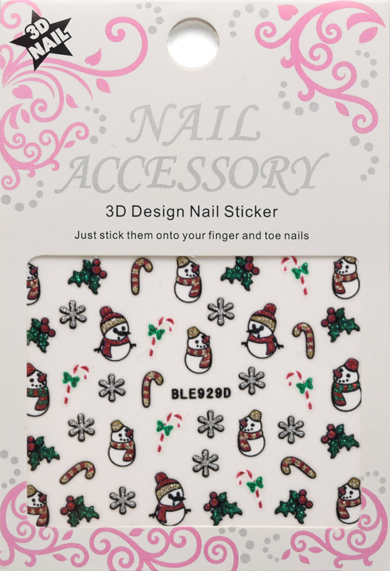 Christmas Nail sticker ,self-adhesive