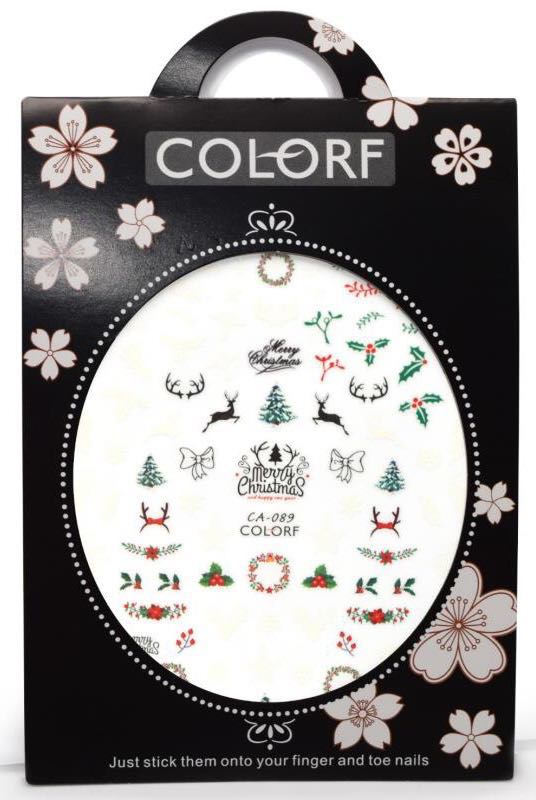 Christmas Nail sticker ,self-adhesive