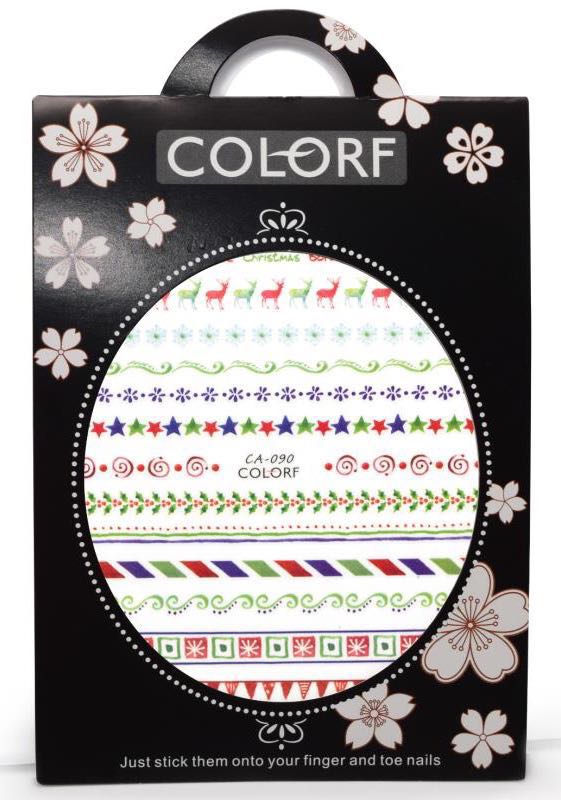 Christmas Nail sticker ,self-adhesive
