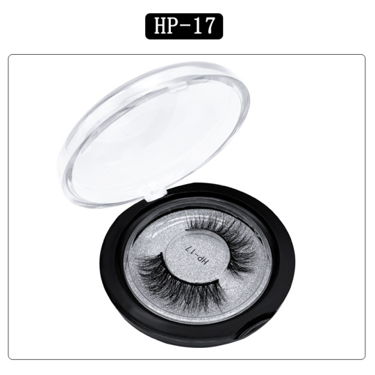 3D természetes szempilla ,Natural black,1 Pár