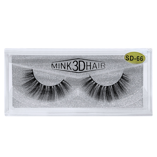 3D természetes szempilla ,Natural black,1 Pár