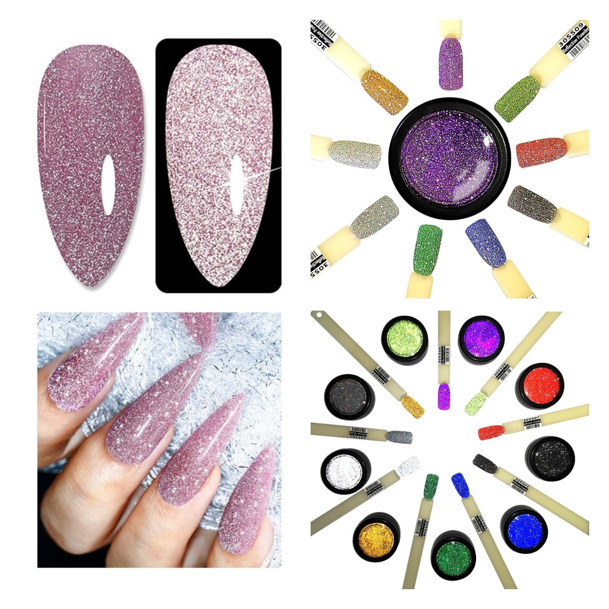 Reflective powder-DISCOPOR,3ML,Roland Purple