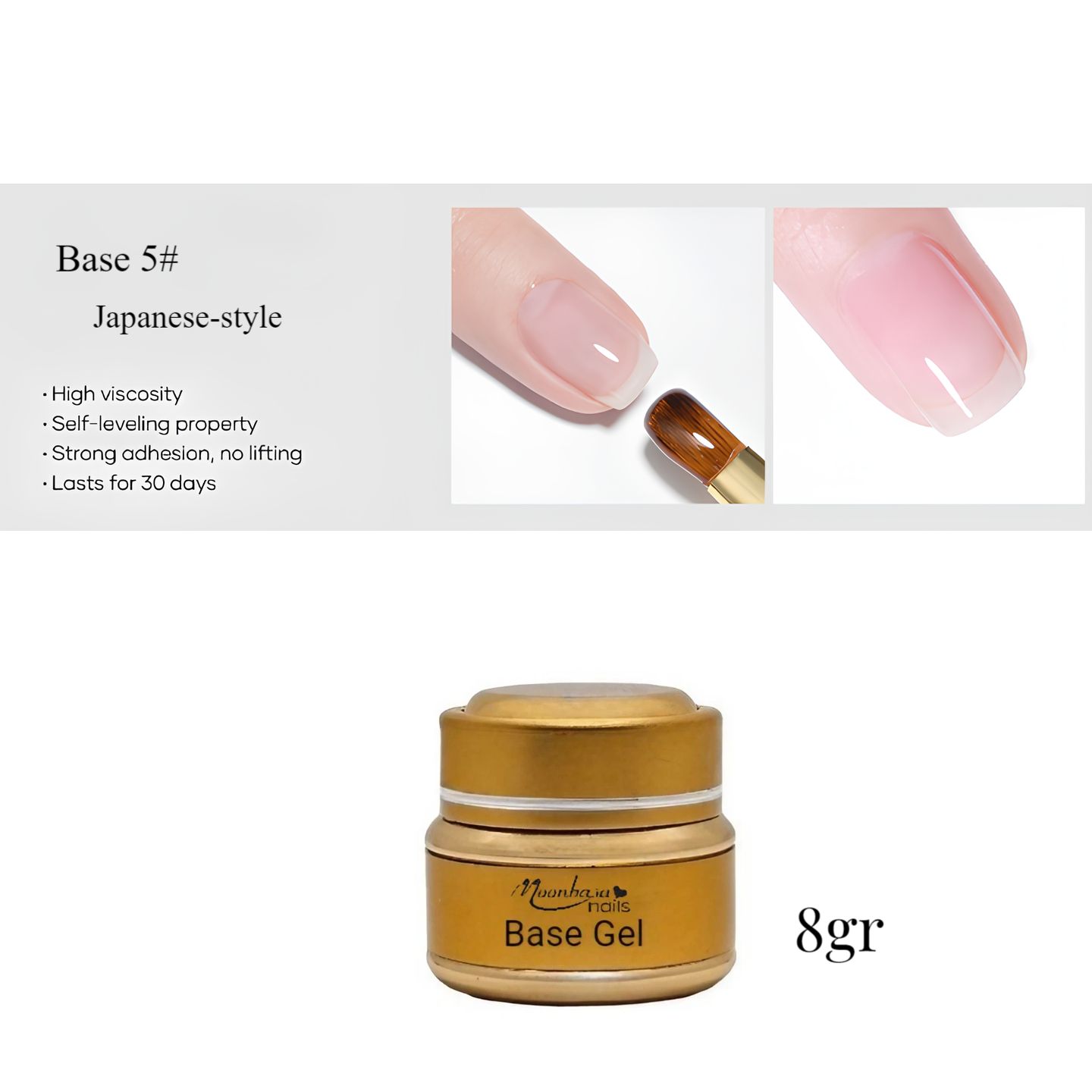 MBSN Uv/Led clear bonder(Base)_Japanese style_8gr_Base5#