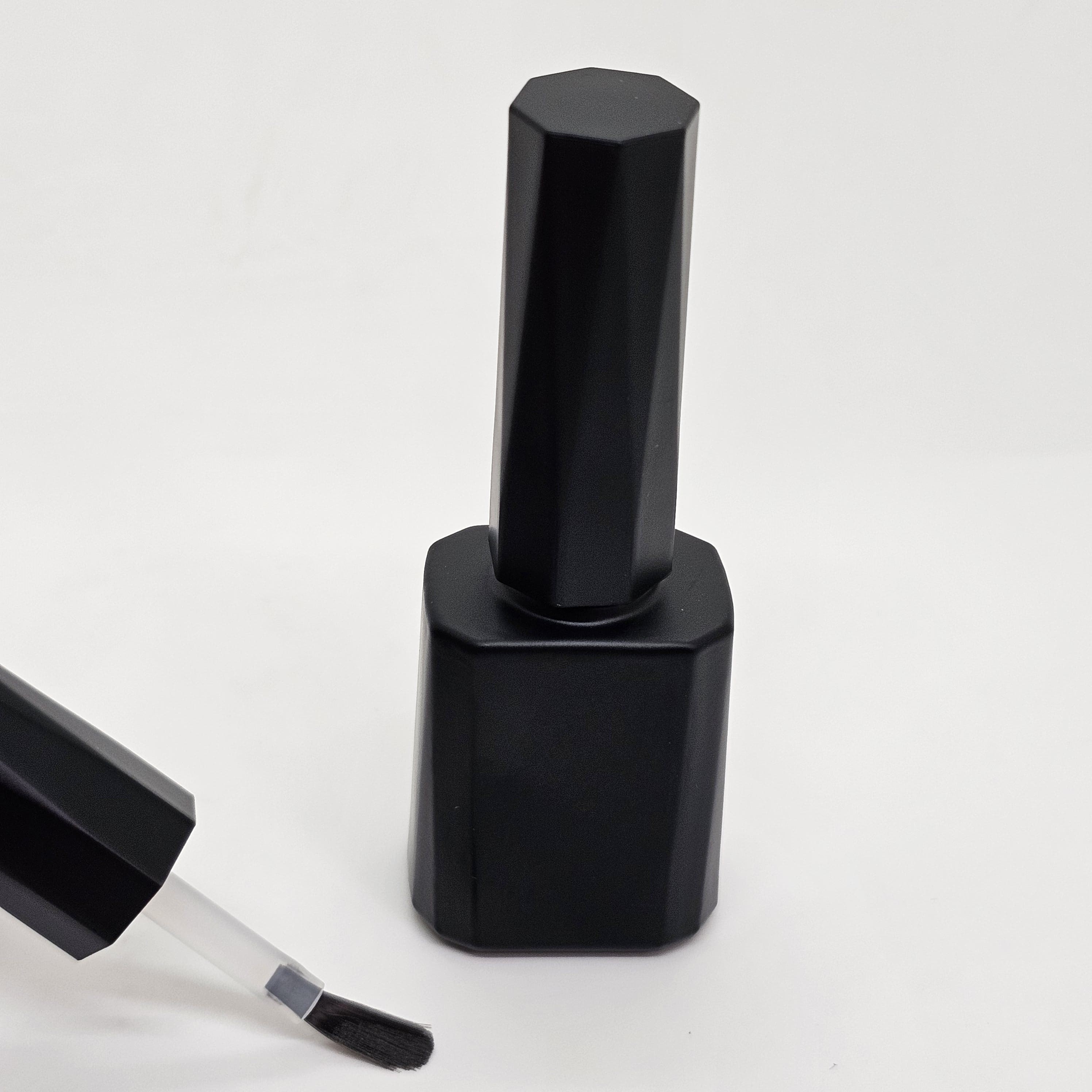 10ml Fekete Körömlakk üveg+kupak+ívelt ecset,1188#(360pcs/ctn)