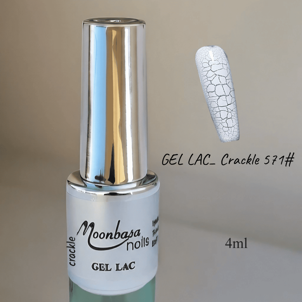 GEL LAC_Crackle 4ml_571#