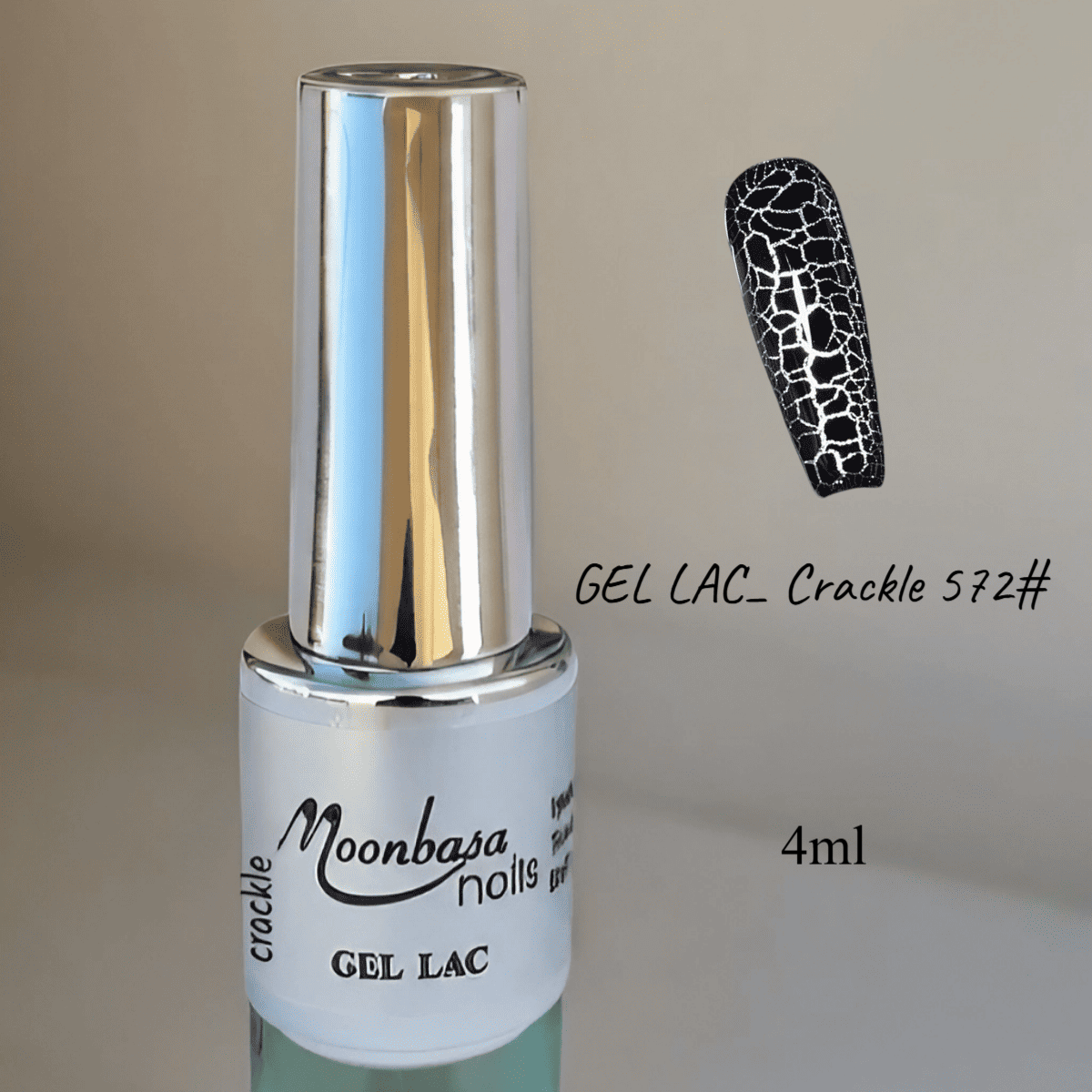 GEL LAC_Crackle 4ml_572#