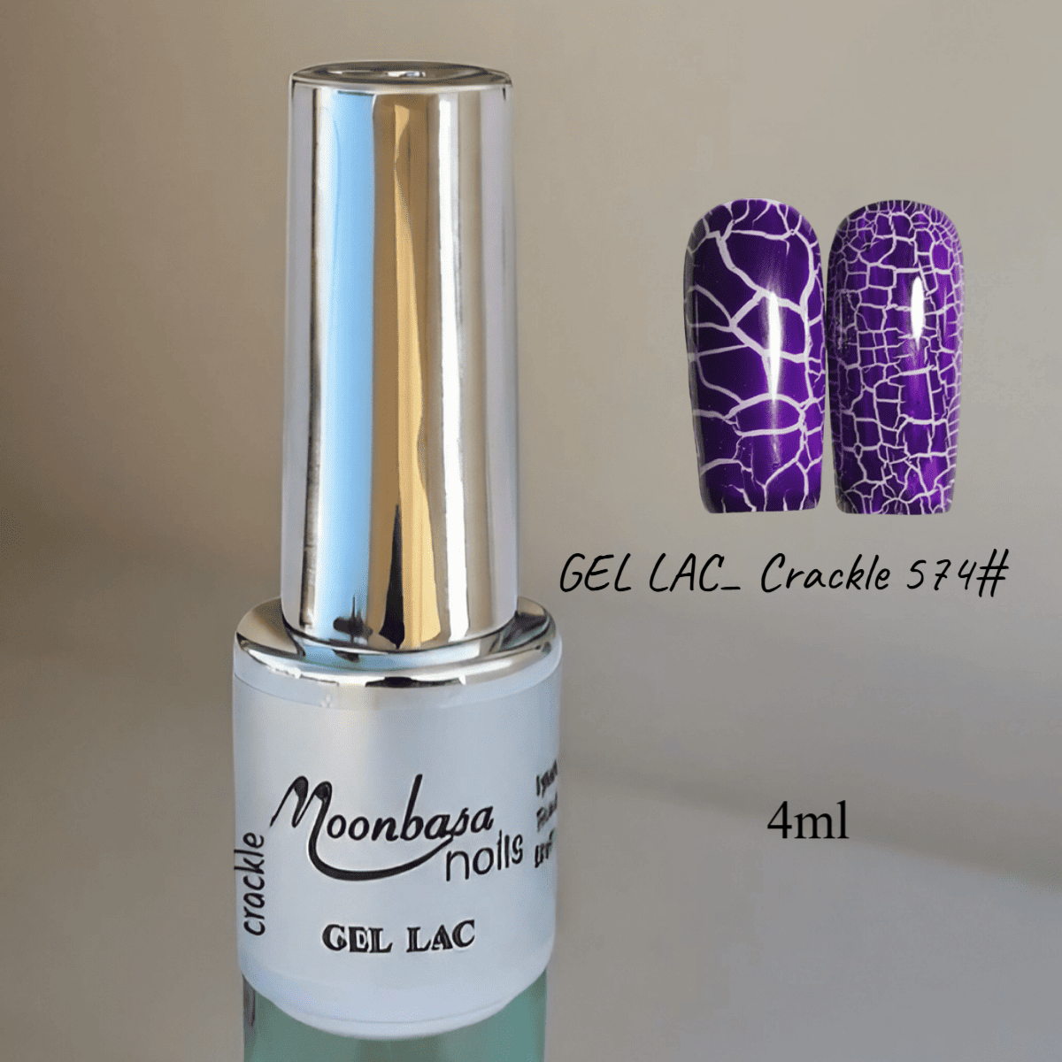 GEL LAC_Crackle 4ml_574#