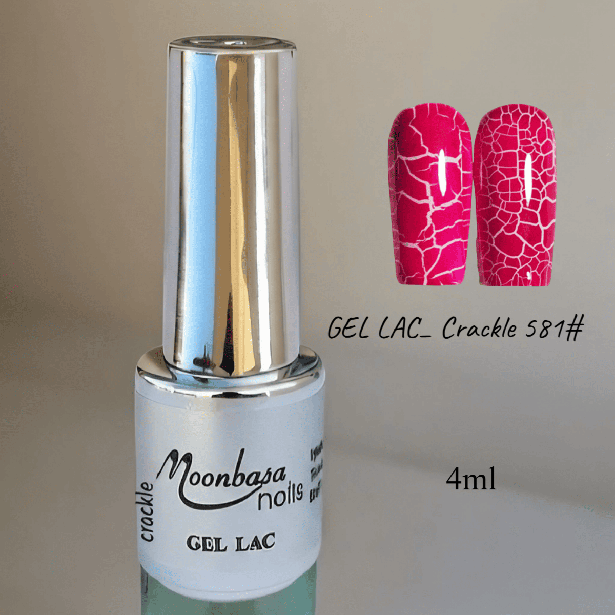 GEL LAC_Crackle 4ml_581#