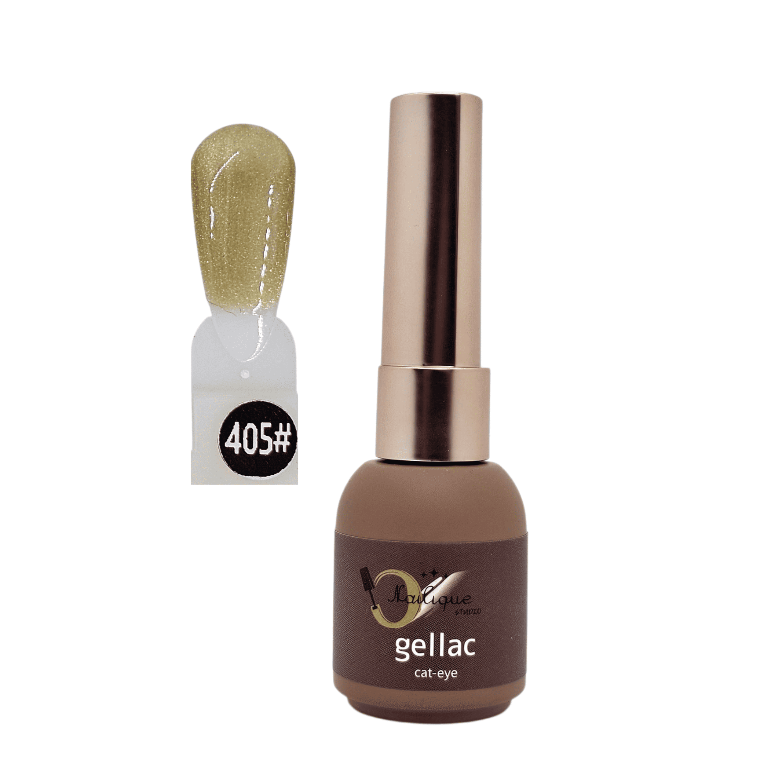 8ml Izoláló Chrome Cat-Eye Gellac 405#