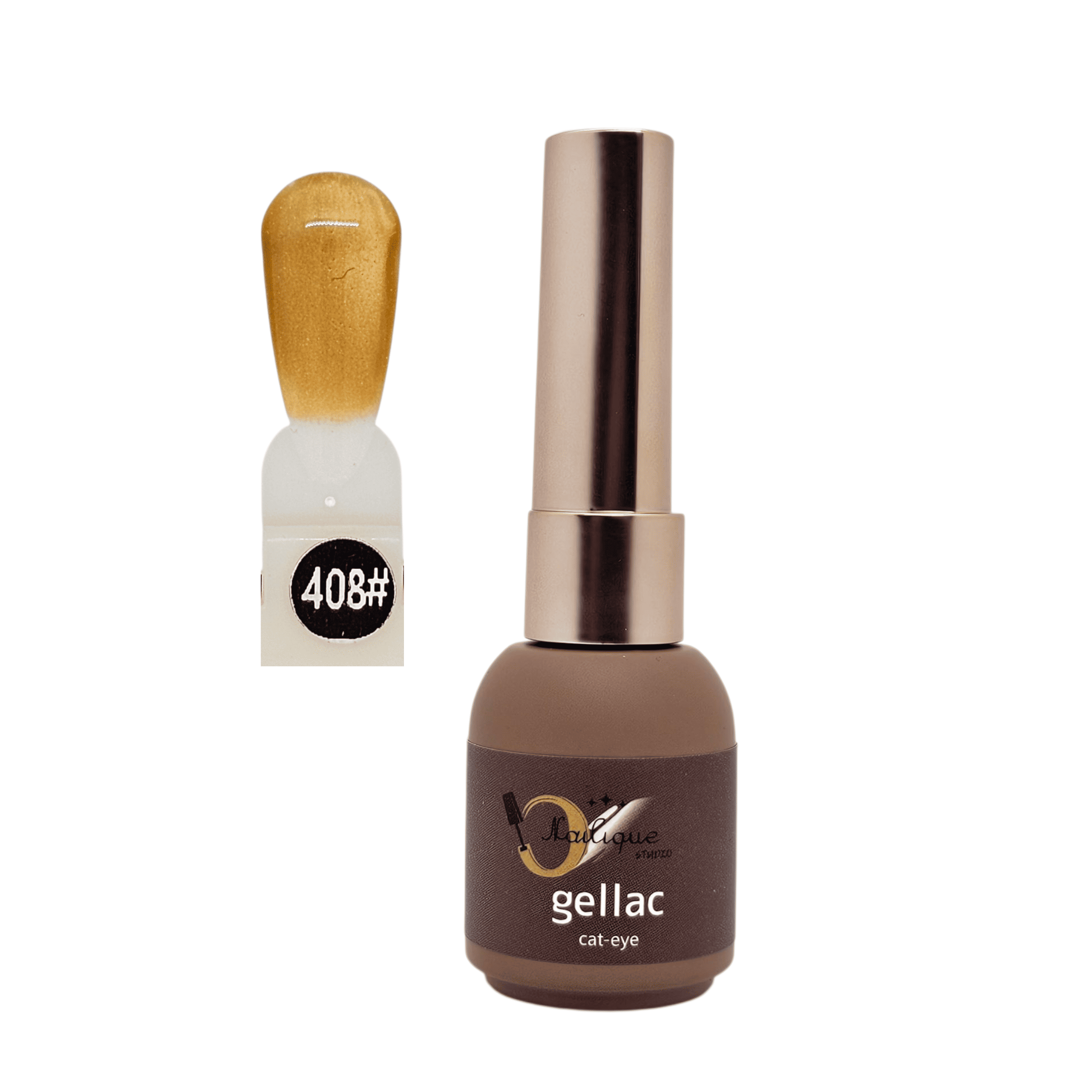 8ml Izoláló Chrome Cat-Eye Gellac 408#