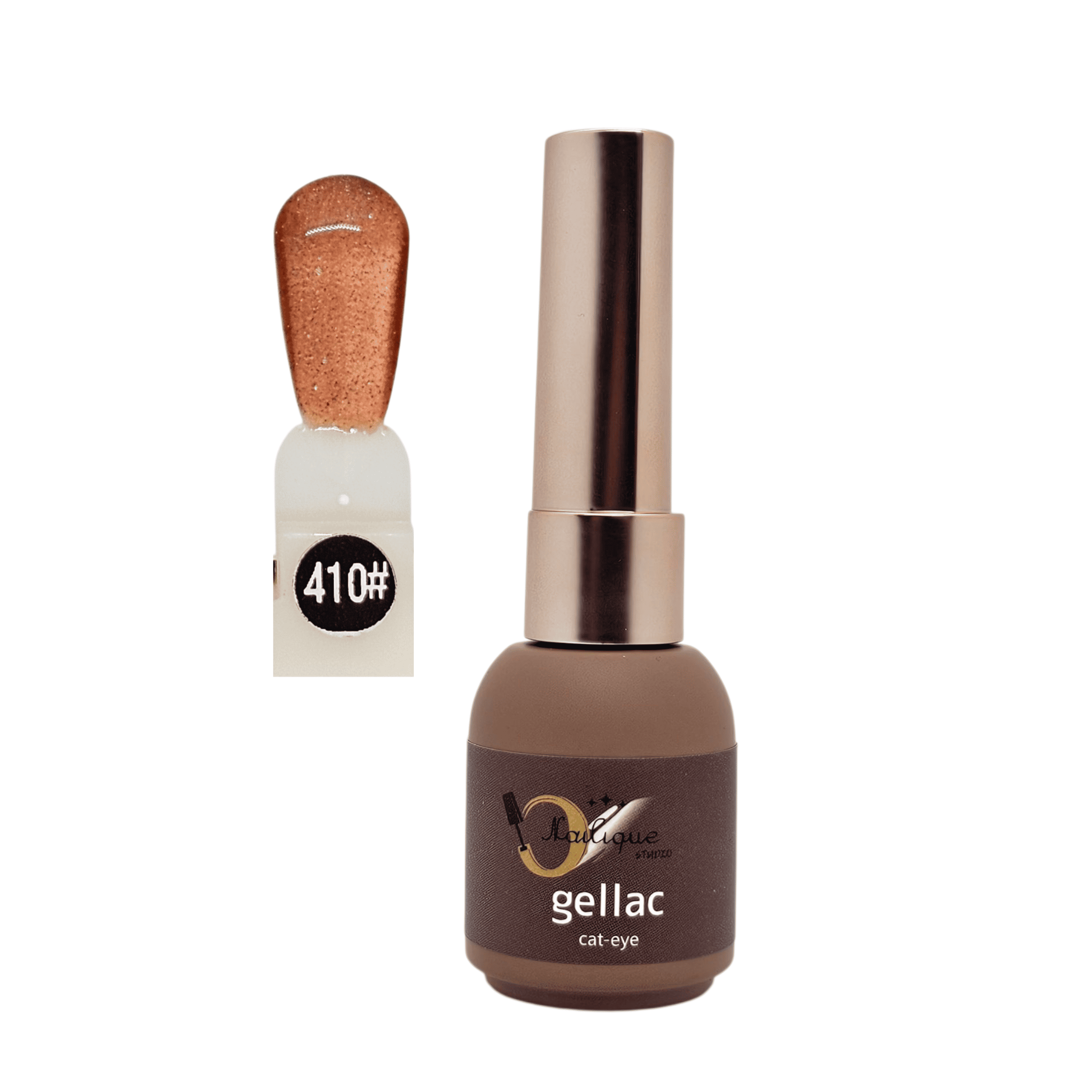 8ml Izoláló Chrome Cat-Eye Gellac 410#